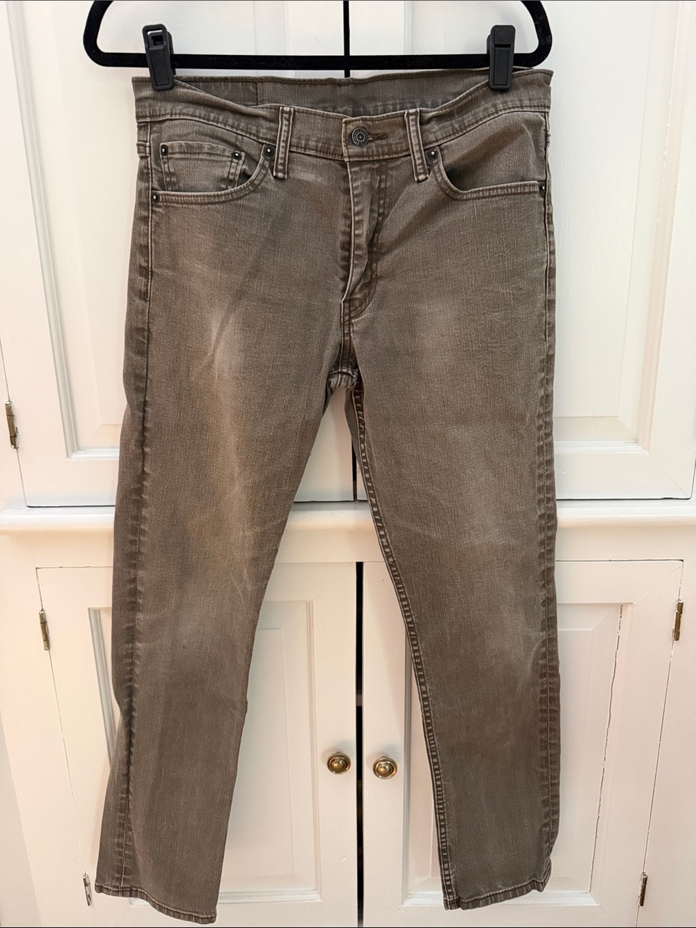 Levi's 511 Slim Fit Jeans in Washed Taupe